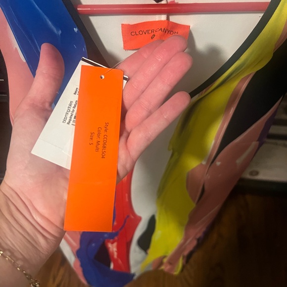 Colorful Abstract Dress - Picture 3 of 3